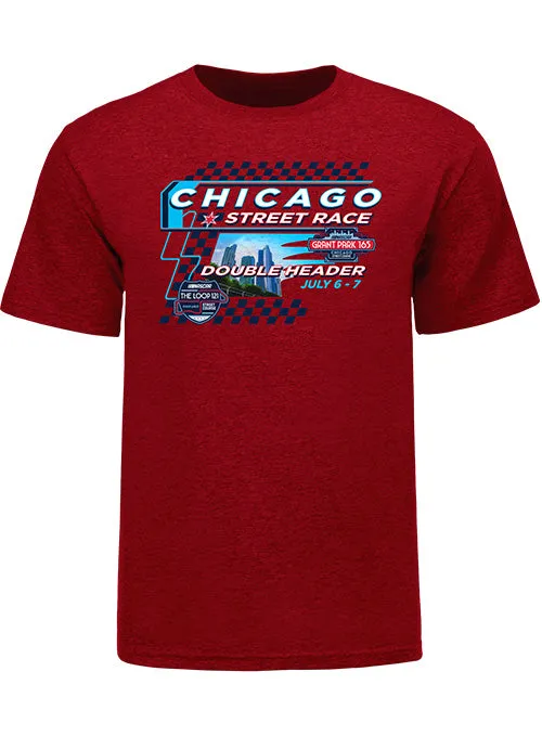 2024 Chicago Street Race Double Header T-Shirt