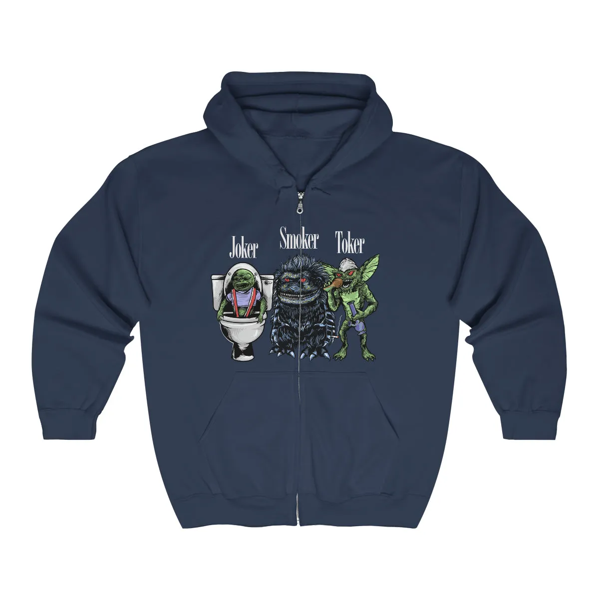 80's Monsters Full Zip Hoodie