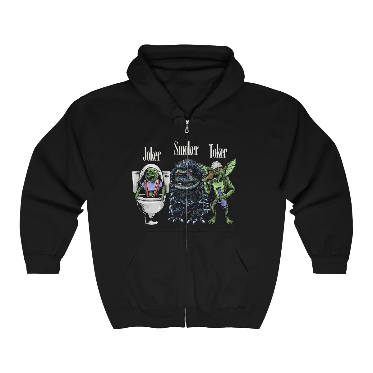 80's Monsters Full Zip Hoodie