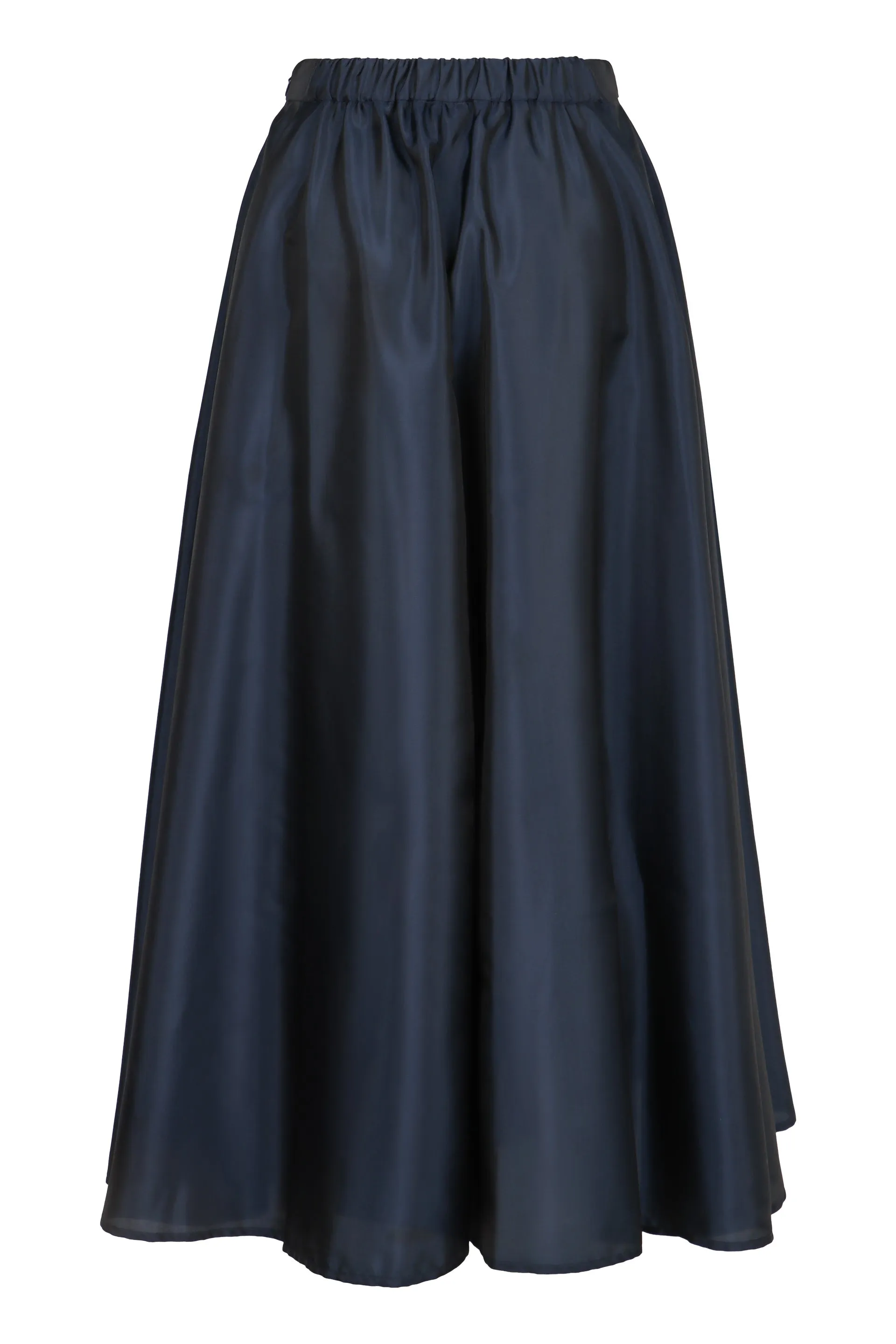 A-line midi skirt