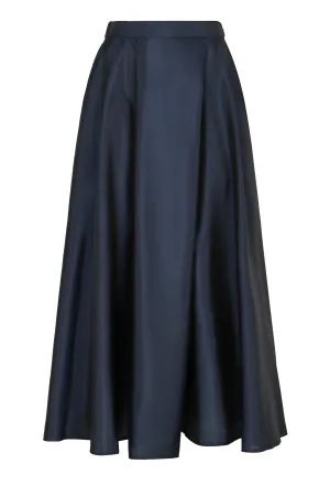 A-line midi skirt