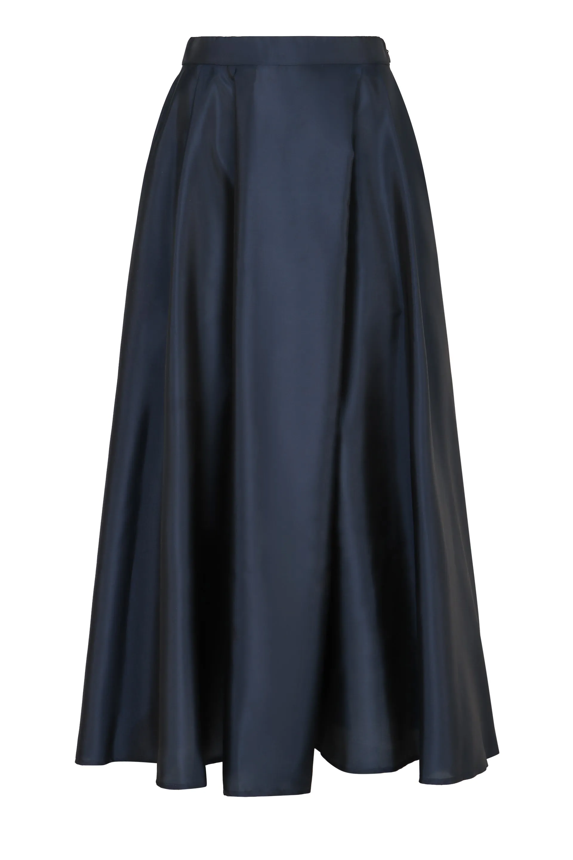 A-line midi skirt