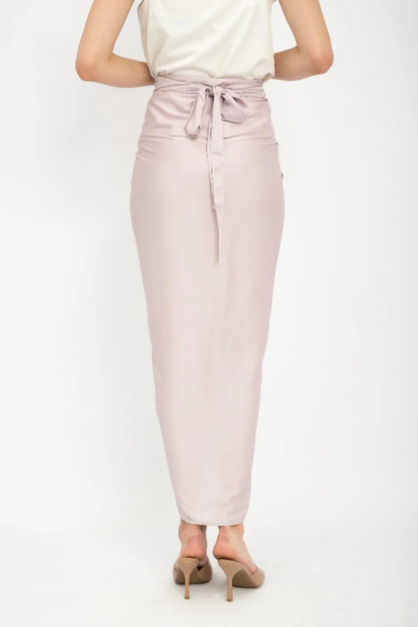 Aisyah Lilit Skirt in Lavender