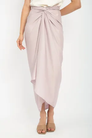 Aisyah Lilit Skirt in Lavender