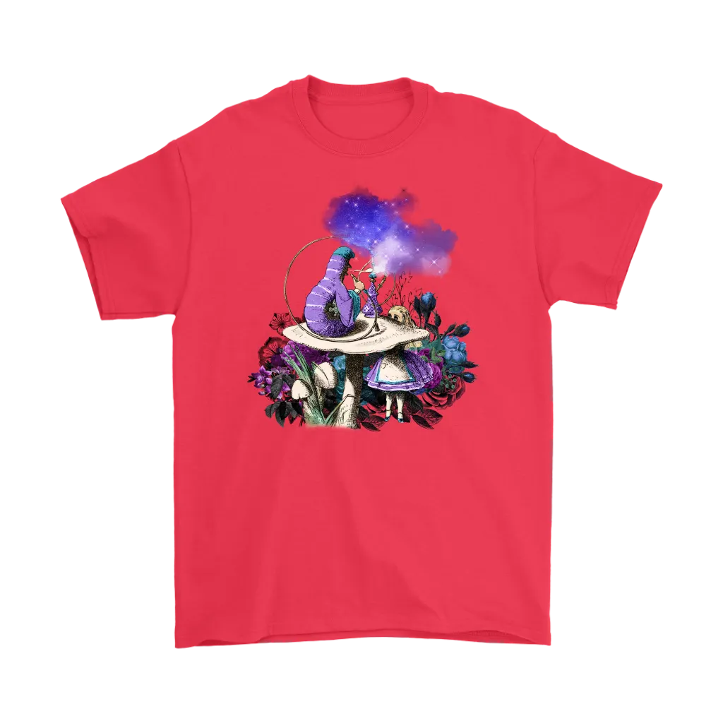 Alice in Wonderland T-shirt, Alice and the Caterpillar, Alice in Wonderland Gift, Funny Alice in Wonderland T-shirt