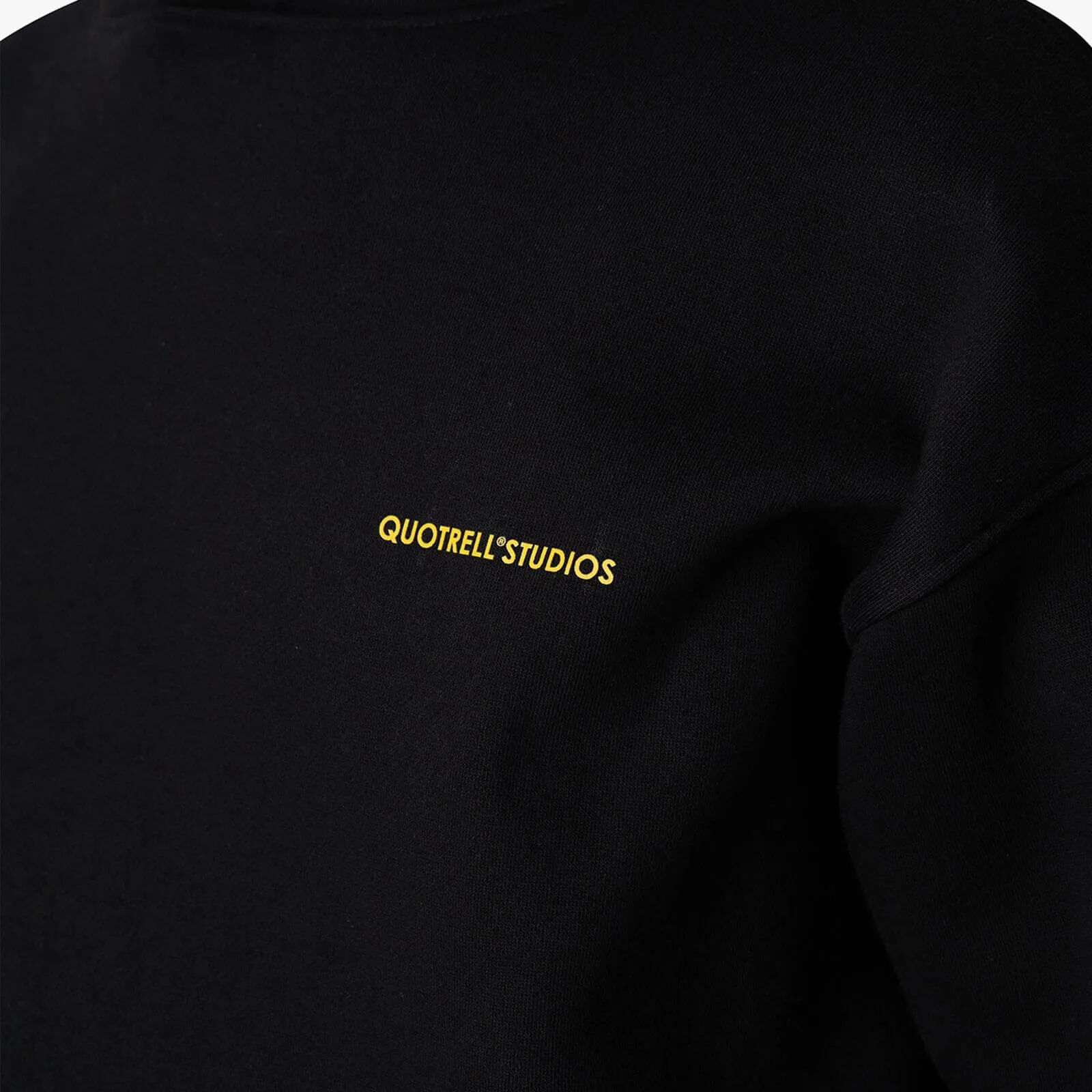 ANGEL HOODIE | BLACK/YELLOW