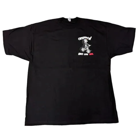 Animal Bikes Goes Like Hell T-Shirt Black