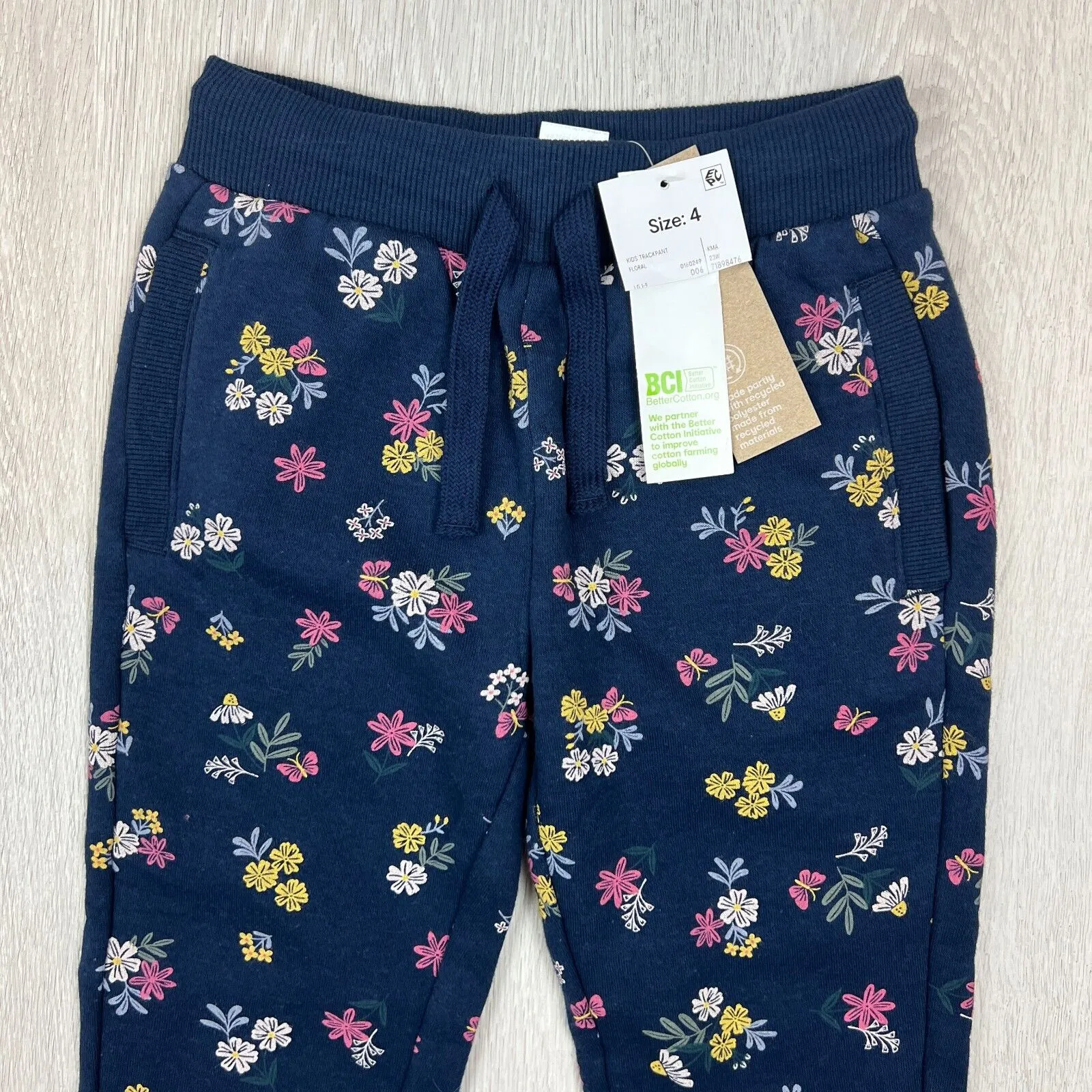 Anko Girls Track Pants Jogger Pants Size 4 Years (new)