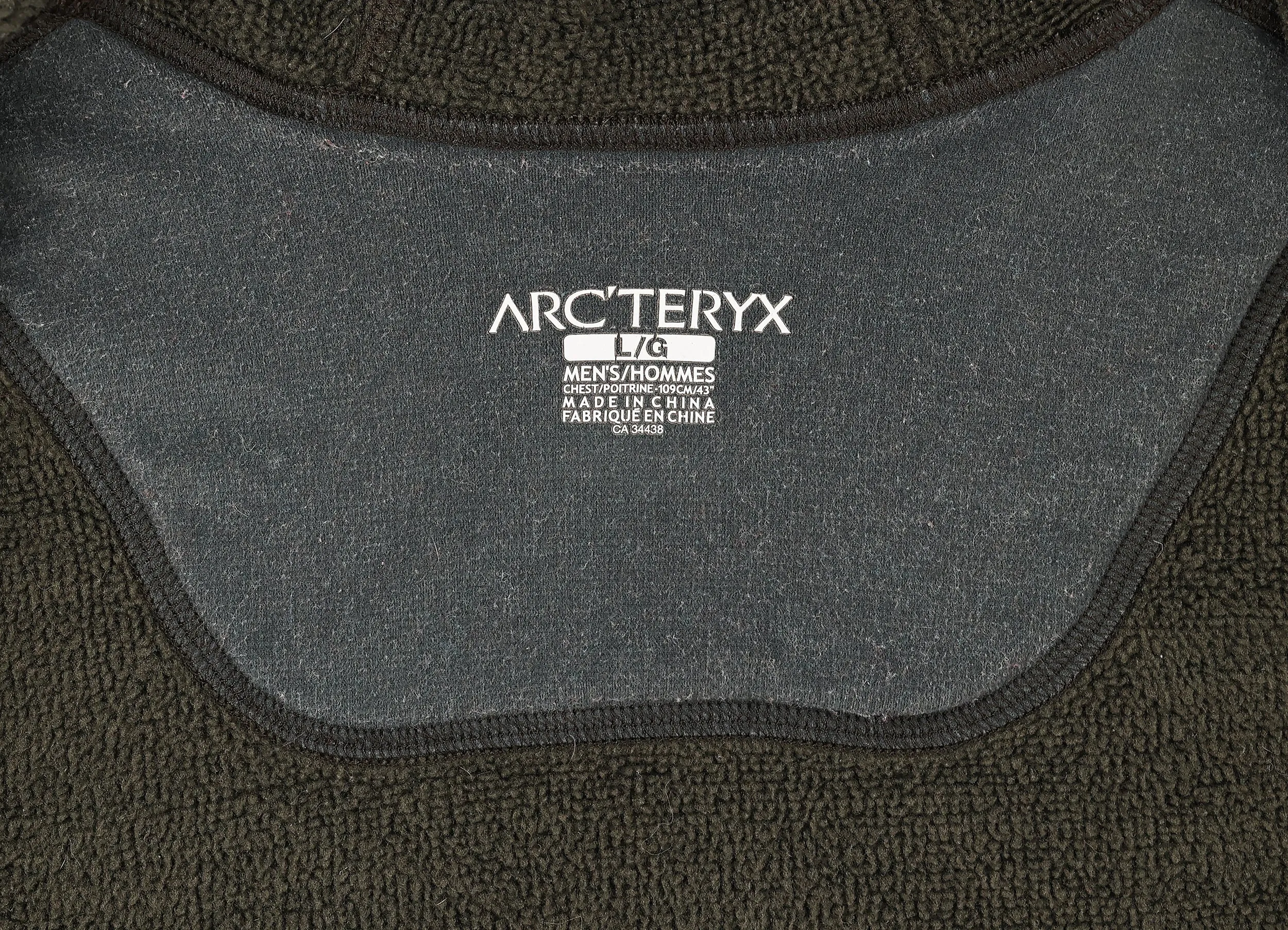 Arc'Teryx Fleece Hoodie - Green - S