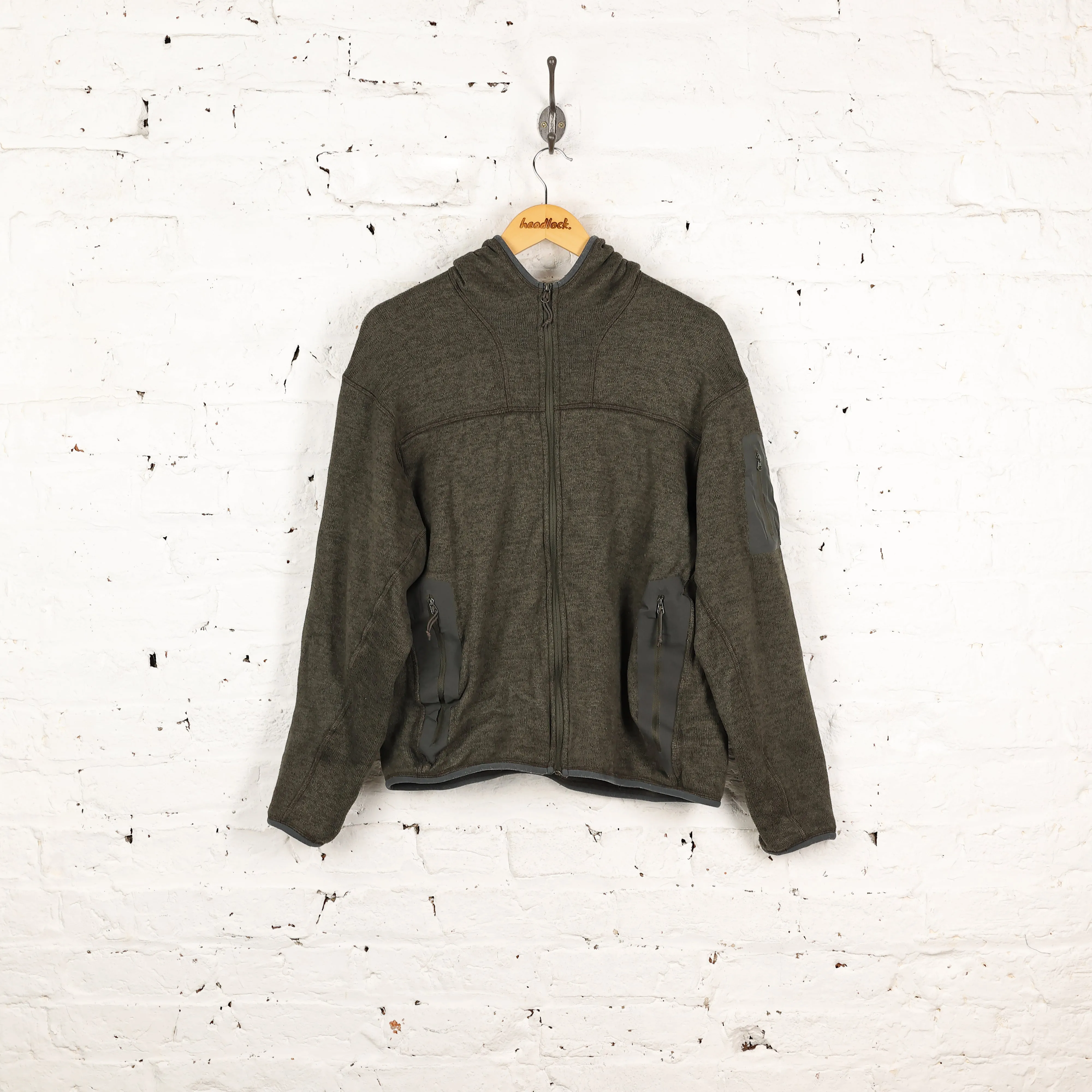 Arc'Teryx Fleece Hoodie - Green - S