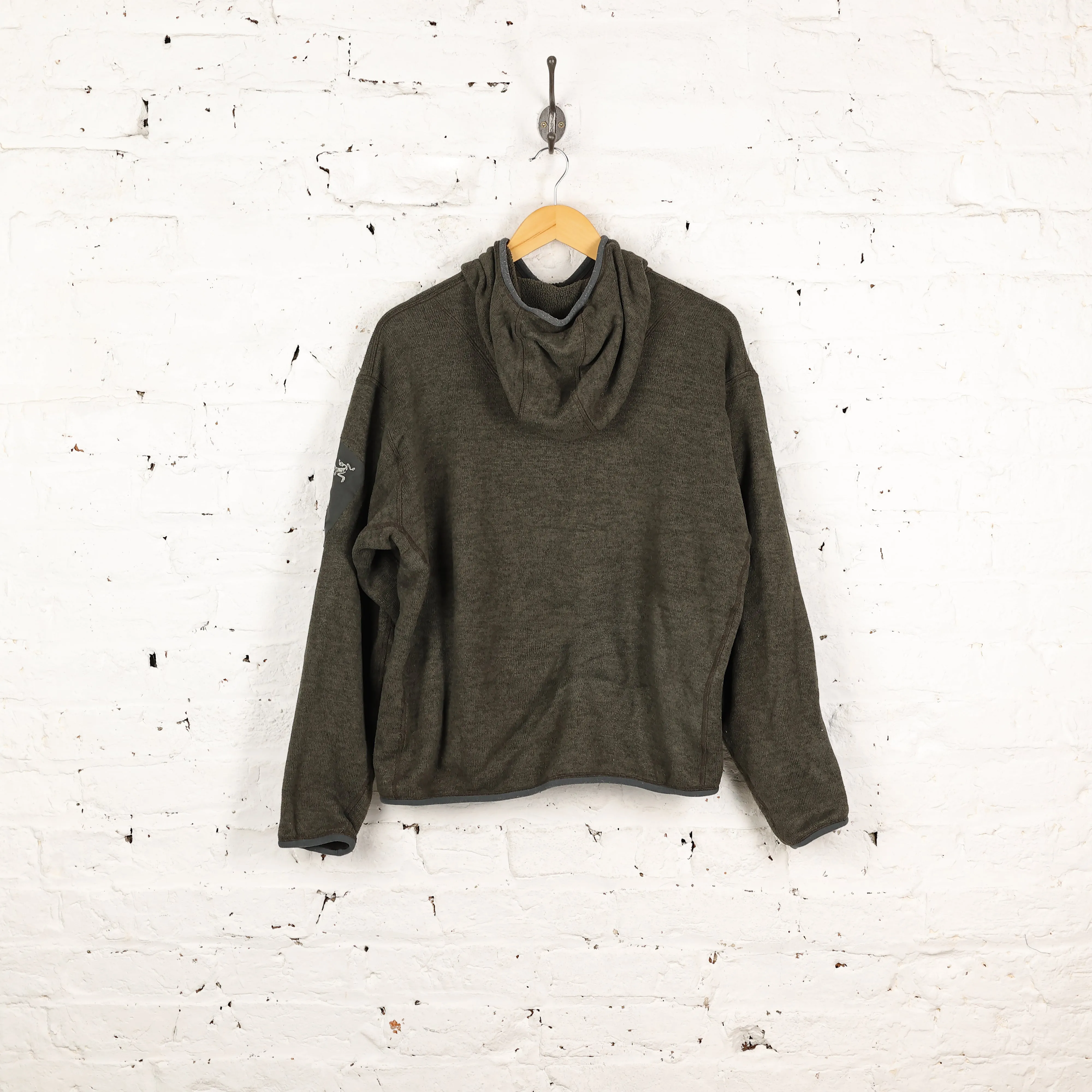 Arc'Teryx Fleece Hoodie - Green - S