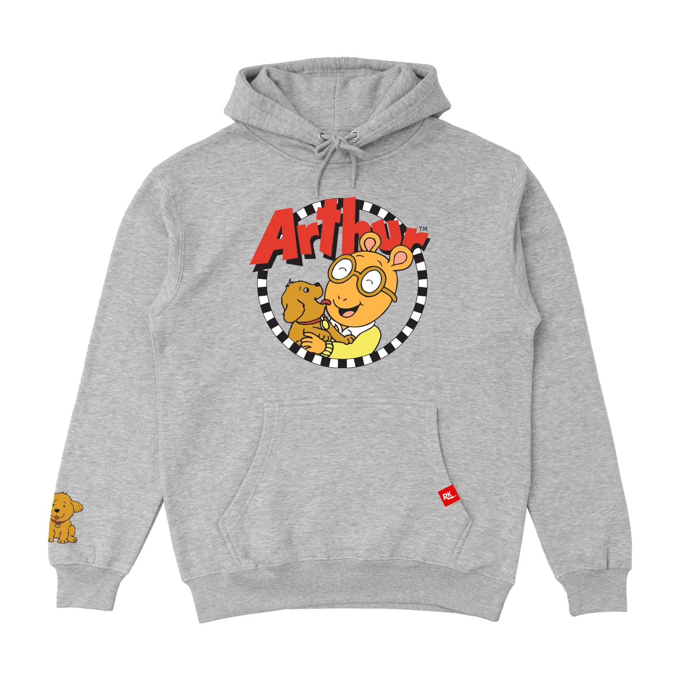 Arthur The Logo Hoodie - Heather Grey