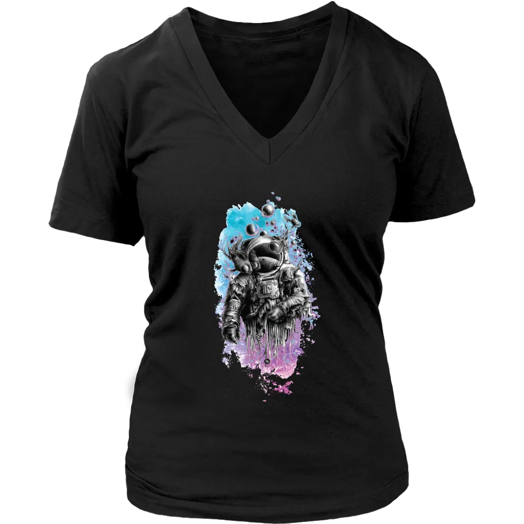 Astro-Diver T-shirt, Gift for Astronaut, Astronaut Underwater Shirt