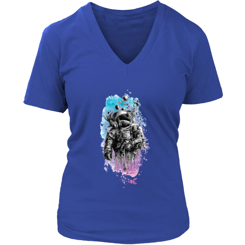 Astro-Diver T-shirt, Gift for Astronaut, Astronaut Underwater Shirt