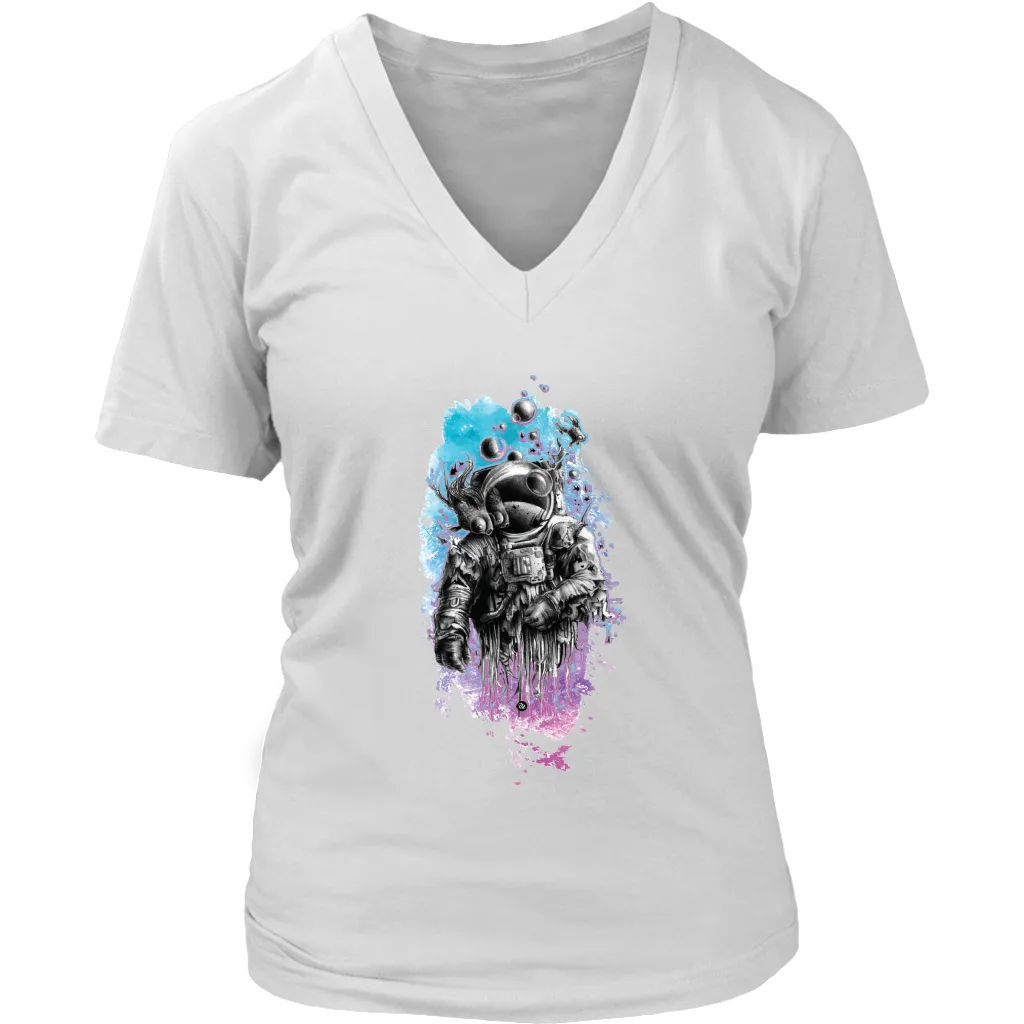 Astro-Diver T-shirt, Gift for Astronaut, Astronaut Underwater Shirt