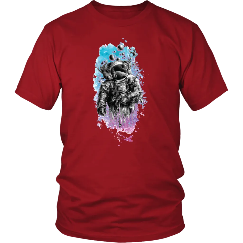 Astro-Diver T-shirt, Gift for Astronaut, Astronaut Underwater Shirt