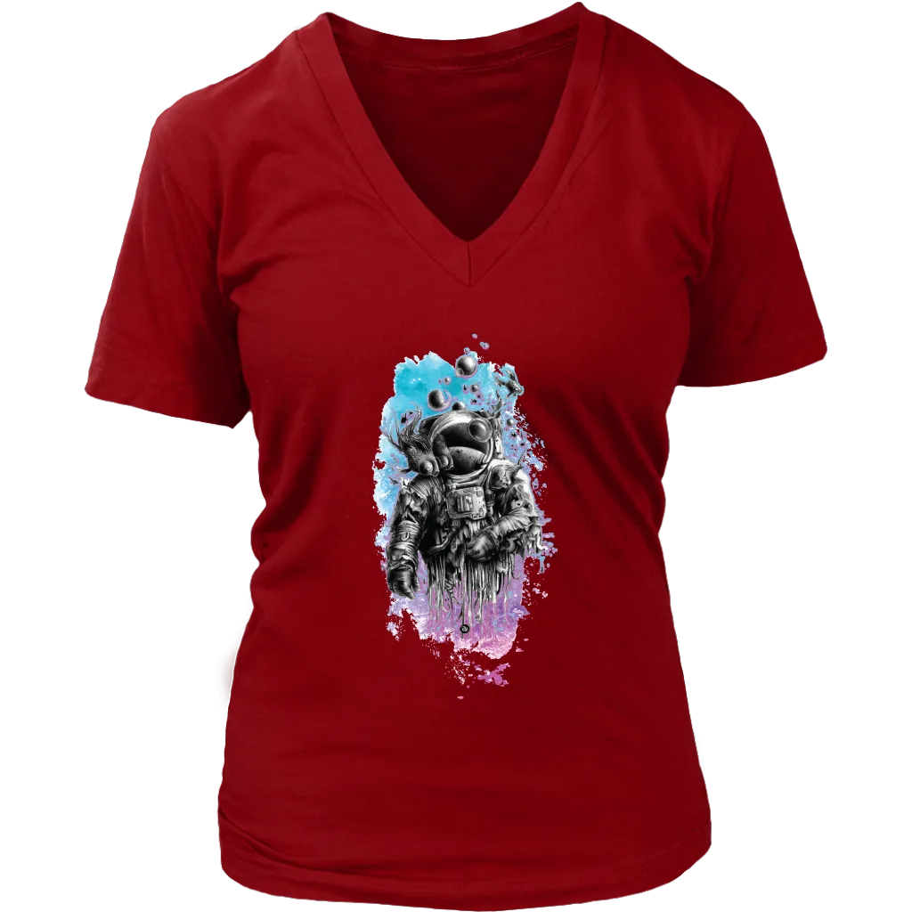 Astro-Diver T-shirt, Gift for Astronaut, Astronaut Underwater Shirt