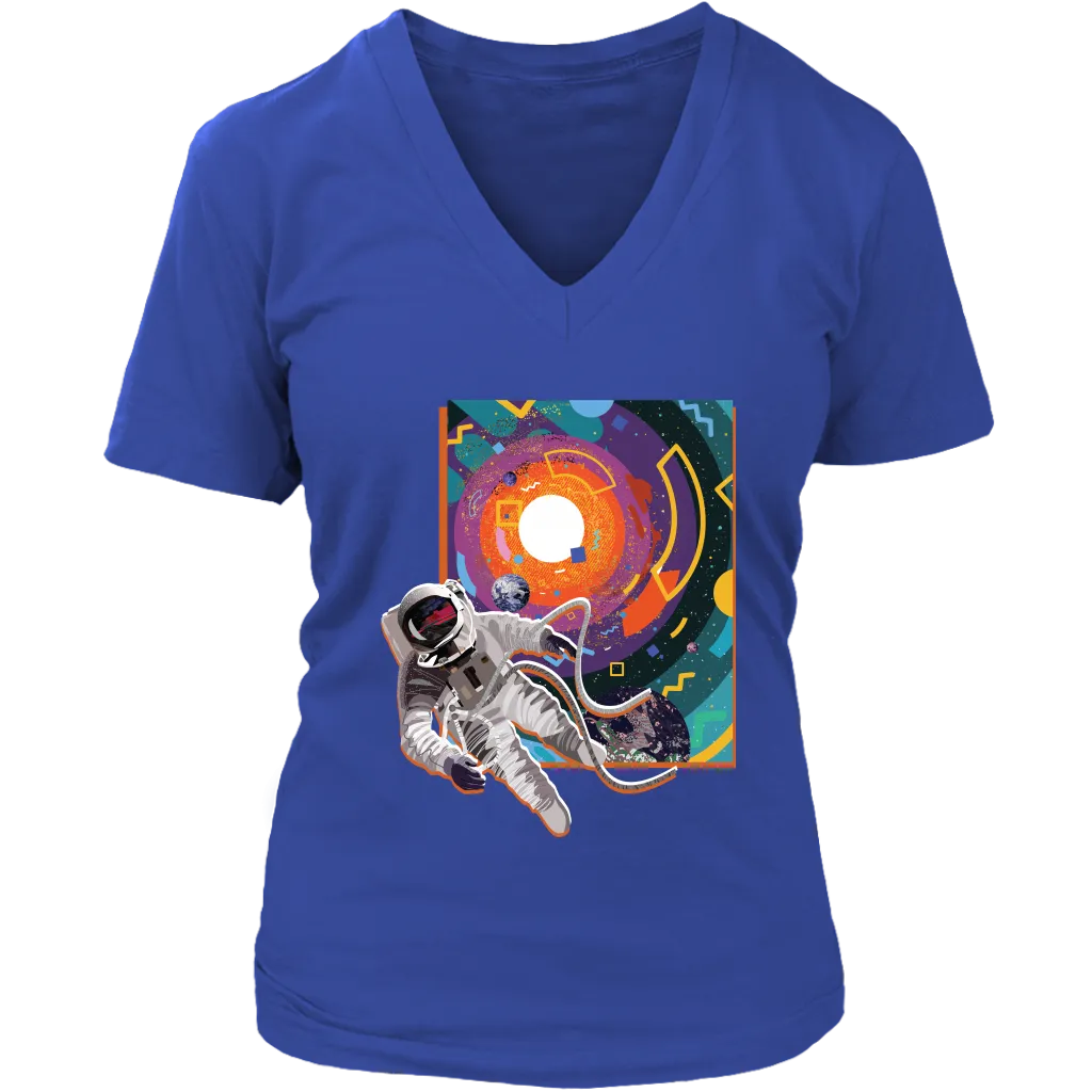 Astronaut in Space T-shirt, gift for Astronaut, Sapce scene Shirt, Space Walk T-shirt