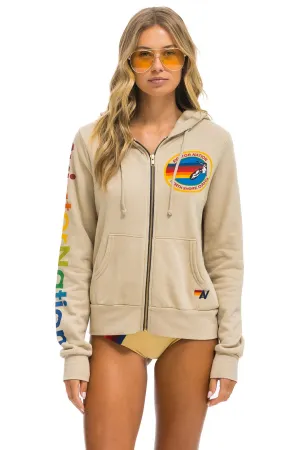 AVIATOR NATION NORTH SHORE HOODIE - SAND