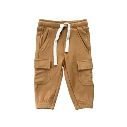 Baby Sprouts Boy Cargo Pants- Toffee