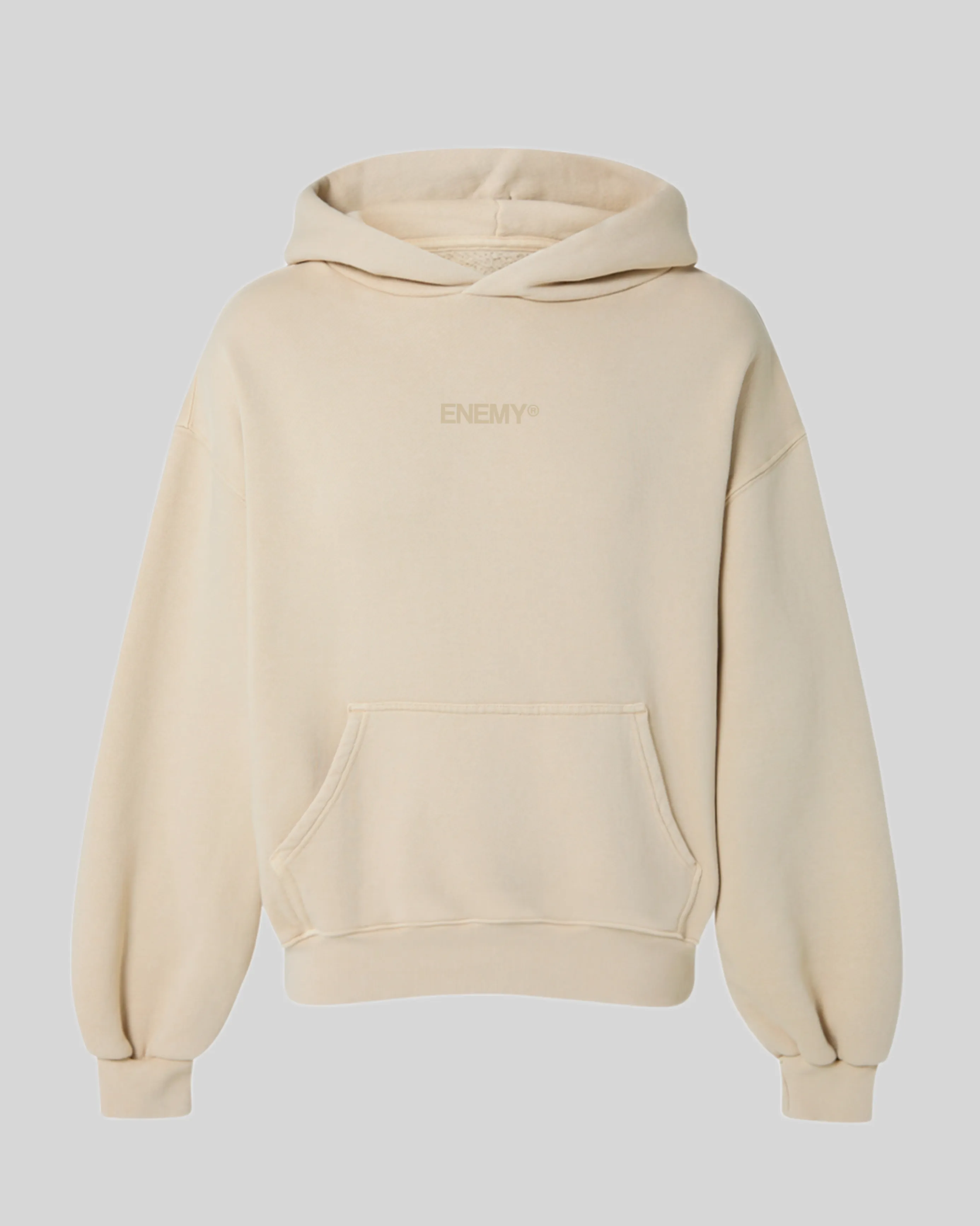 Basic Beige Enemy Hoodie