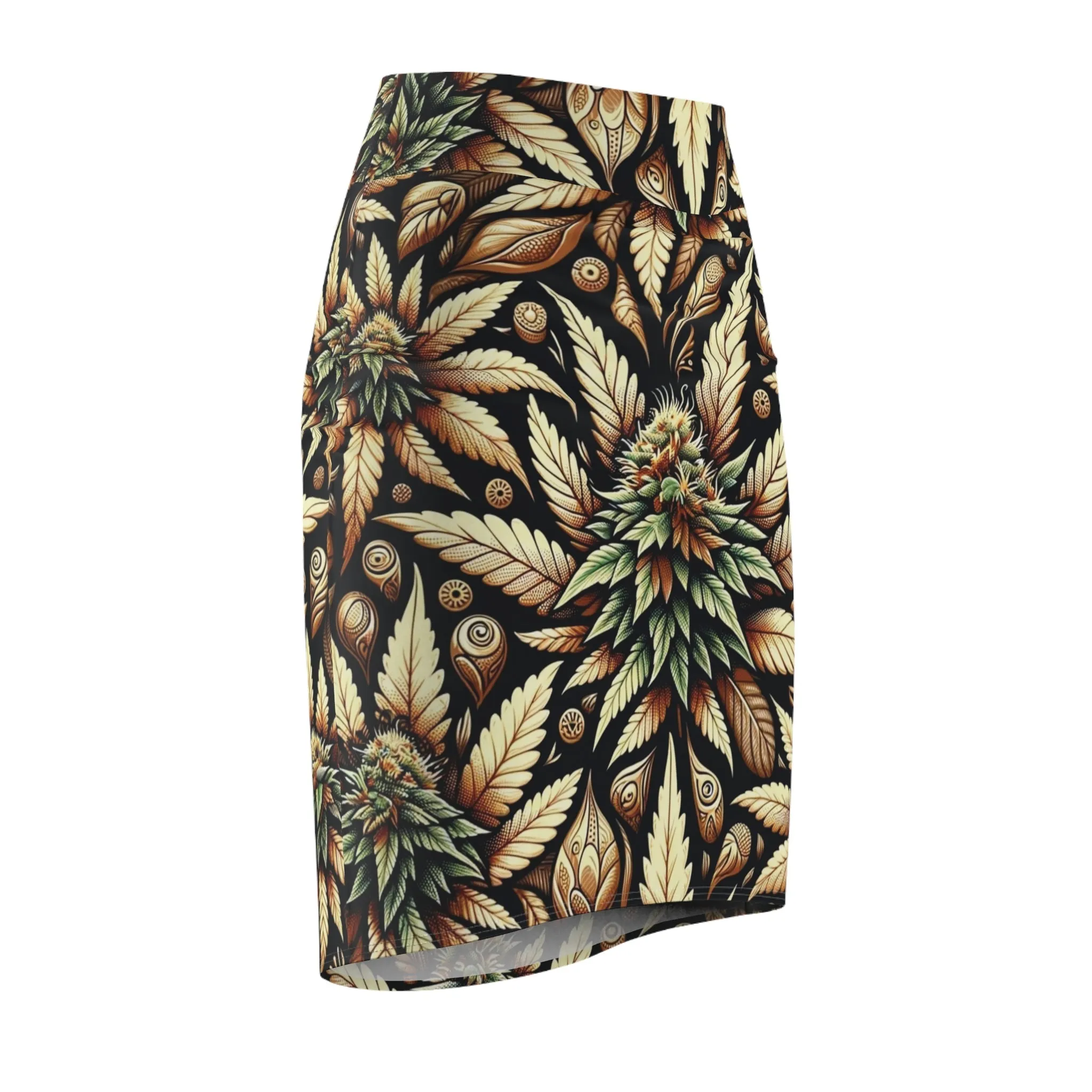 Batik Bliss Pencil Skirt