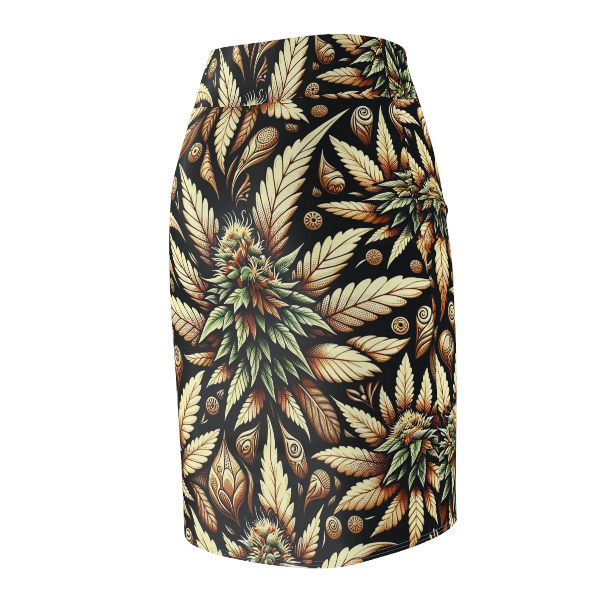 Batik Bliss Pencil Skirt