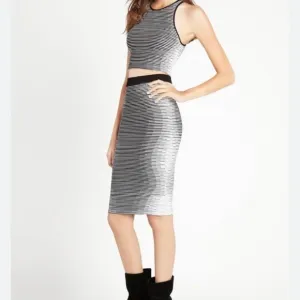 BCBGeneration Bodycon Abstract Seamless Set