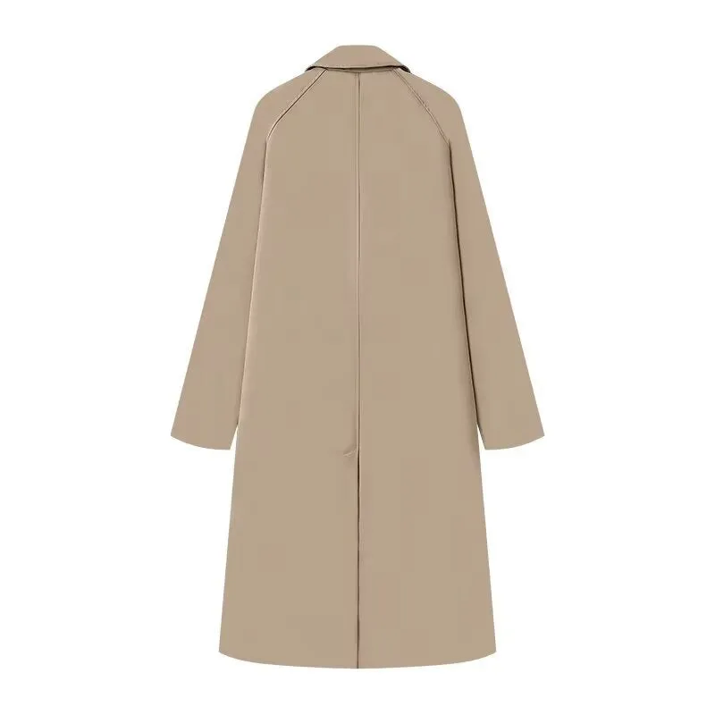 Beatrix Plaid Lined Oversized Trench Coat