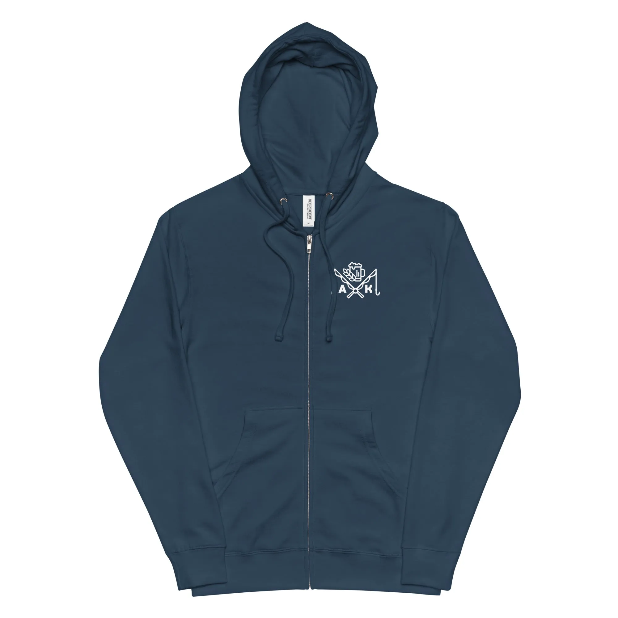 Beer Season Full-Zip B&W Hoodie