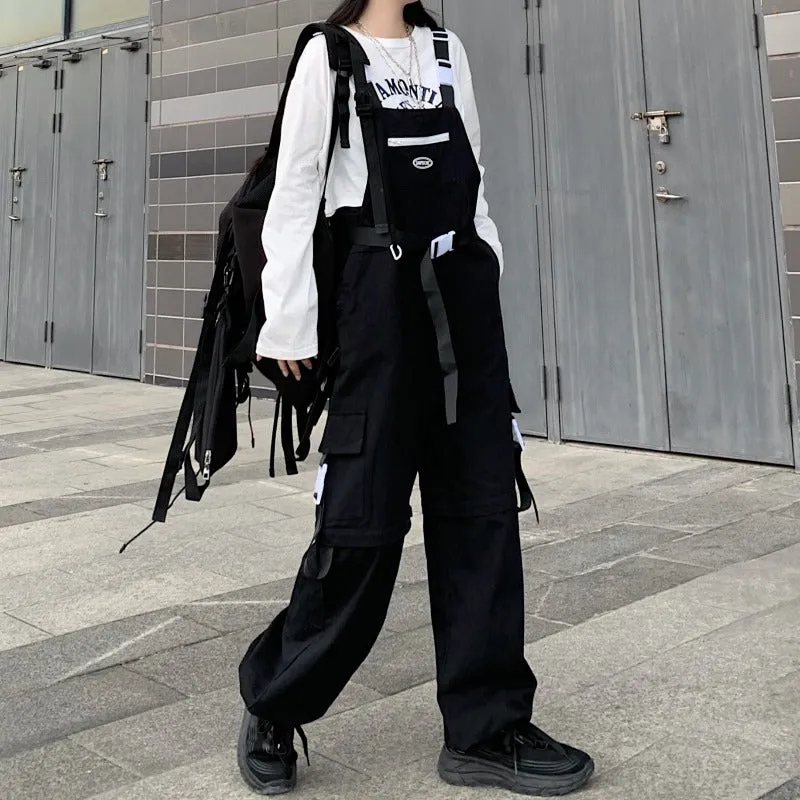 Black Cargo Pants UB98464