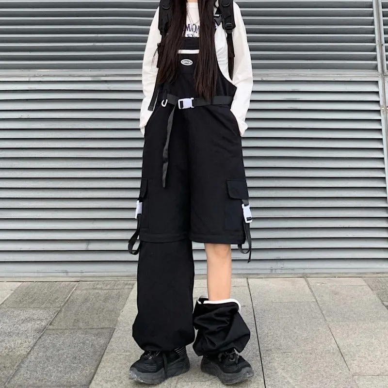 Black Cargo Pants UB98464