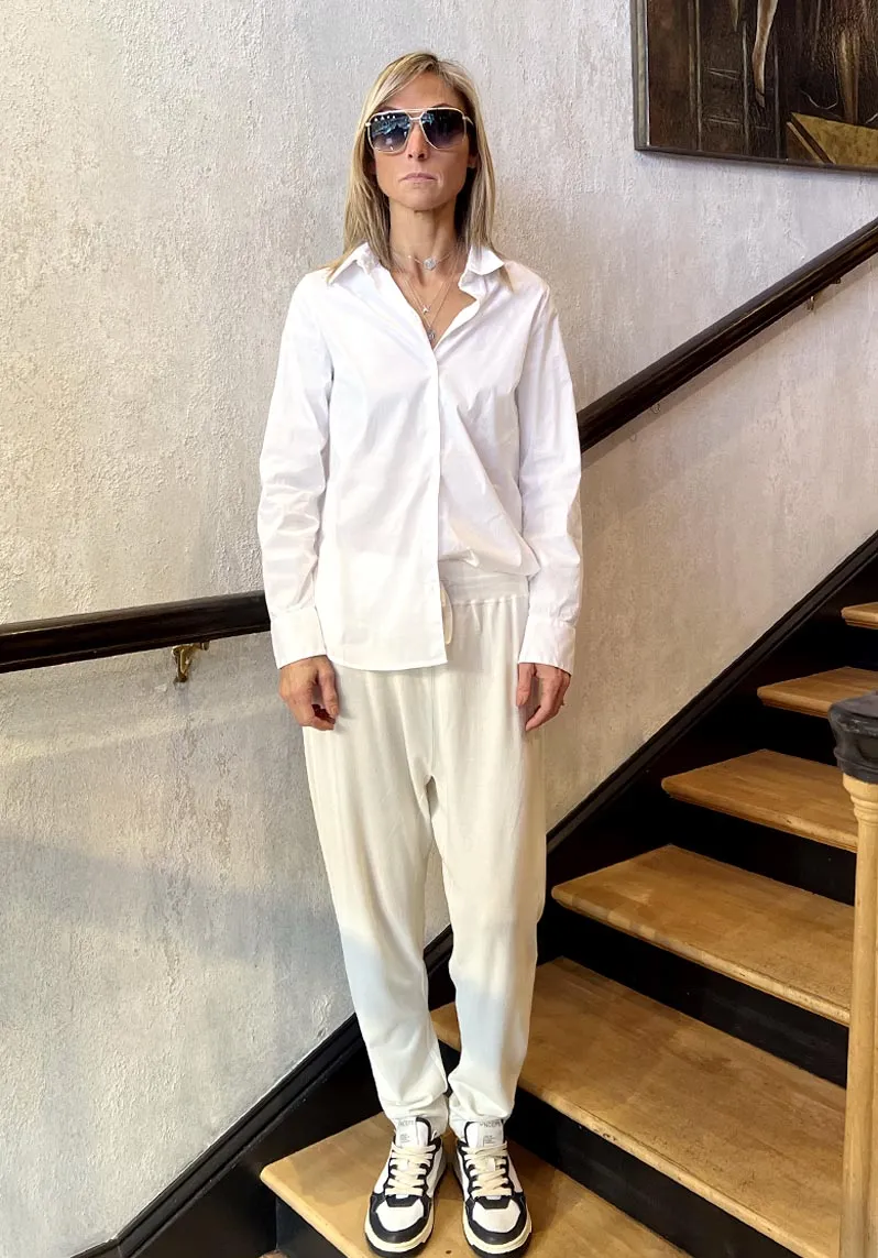 Button-Up Shirt - White