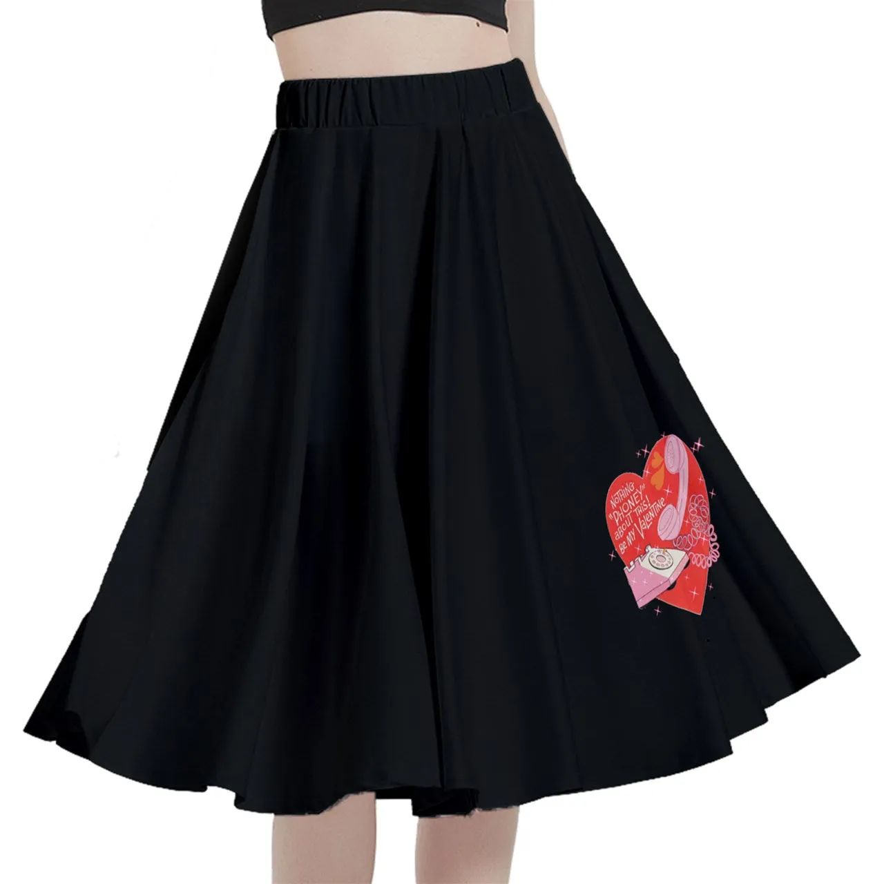 Call Me Lover Midi Skirt With Pocket