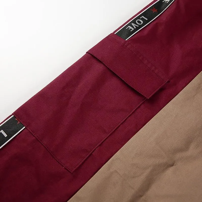 Cargo Elastic Waist Pants