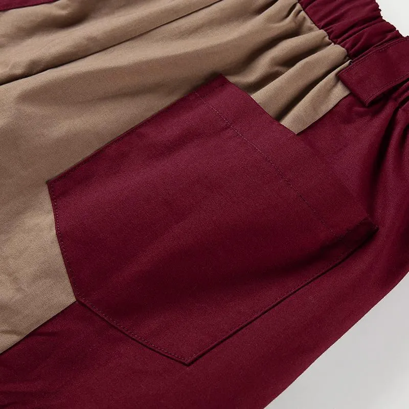 Cargo Elastic Waist Pants