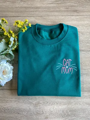 Cat Mum Sweatshirt or Hoodie