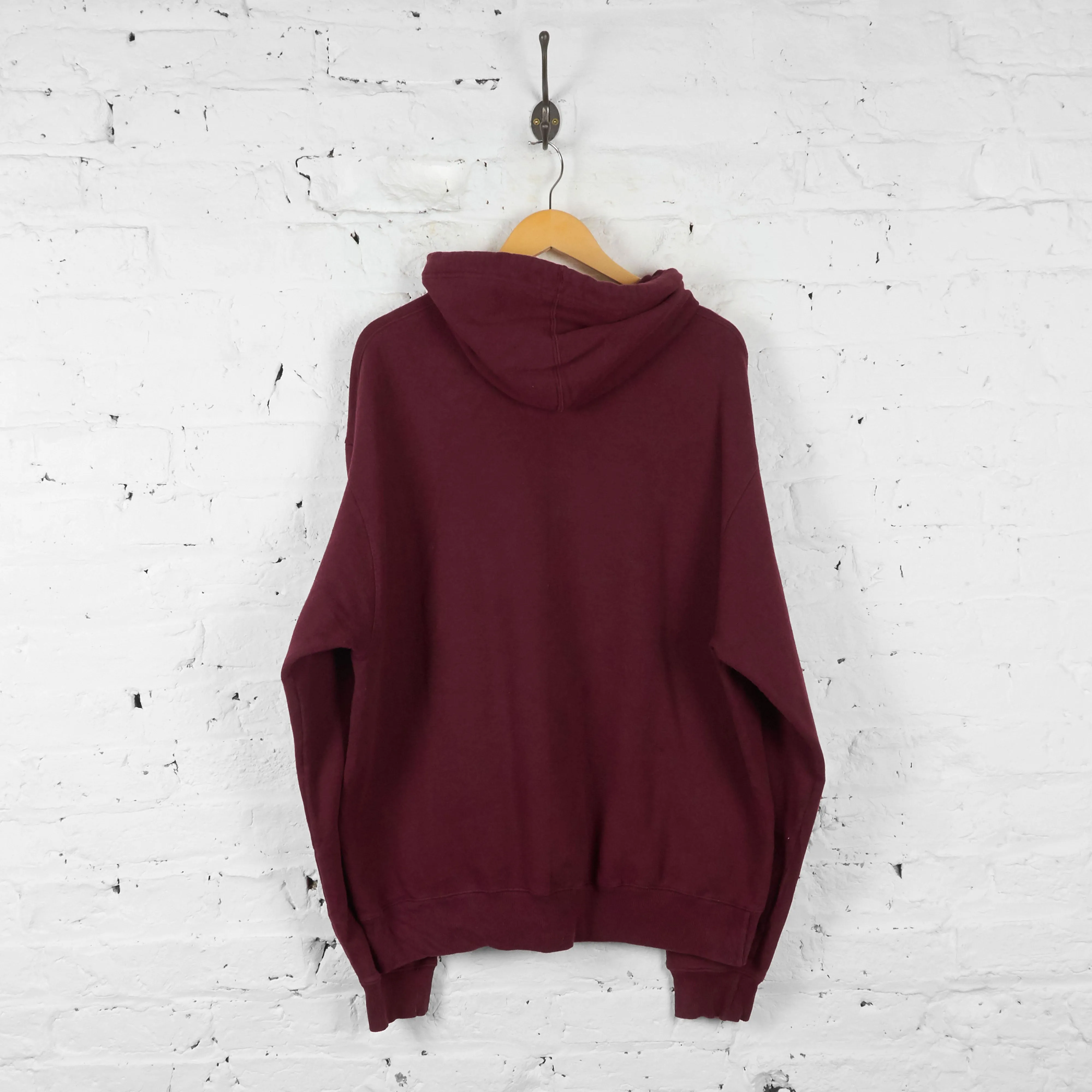 Champion Full Zip Hoodie - Maroon - XL