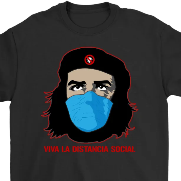 Che Guevara T-shirt, Funny Che Guevara Gift, Social distancing Shirt, Funny Mask T-shirt, Social Distancing Shirt