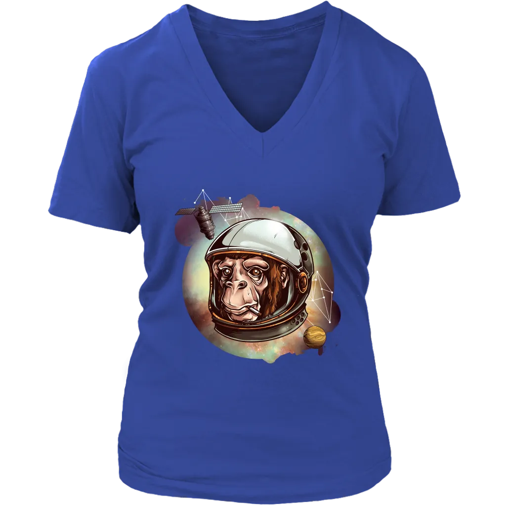 Chimp in Space, Chimpanse Shirt, Chimpanse Gift, Ape in Space Shirt