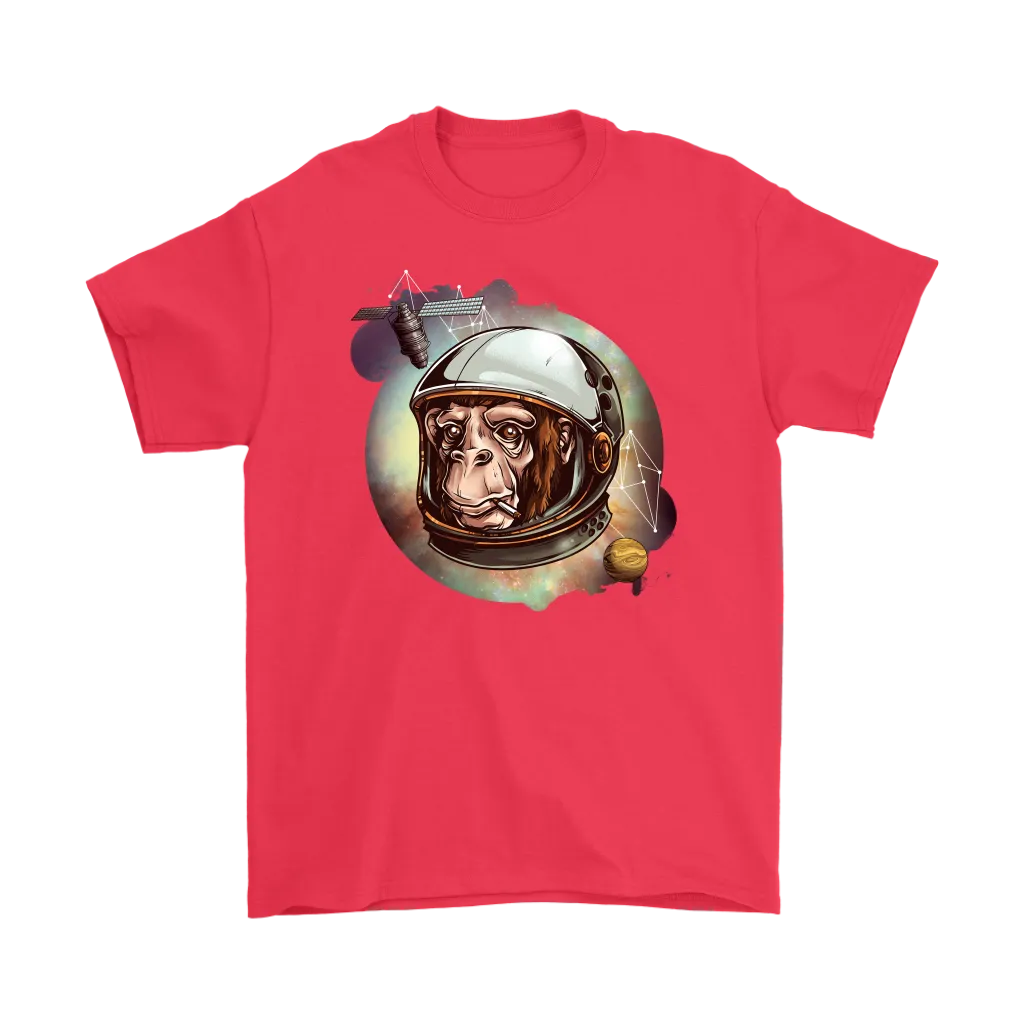 Chimp in Space, Chimpanse Shirt, Chimpanse Gift, Ape in Space Shirt