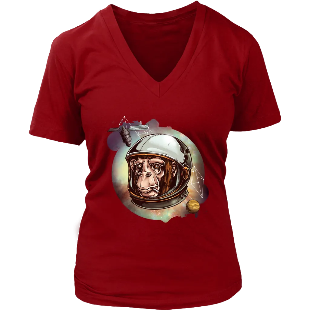 Chimp in Space, Chimpanse Shirt, Chimpanse Gift, Ape in Space Shirt