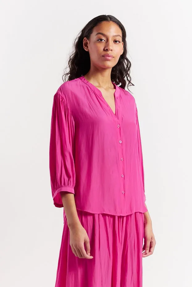 CLOANE SATINY AND FLOWING SHIRT