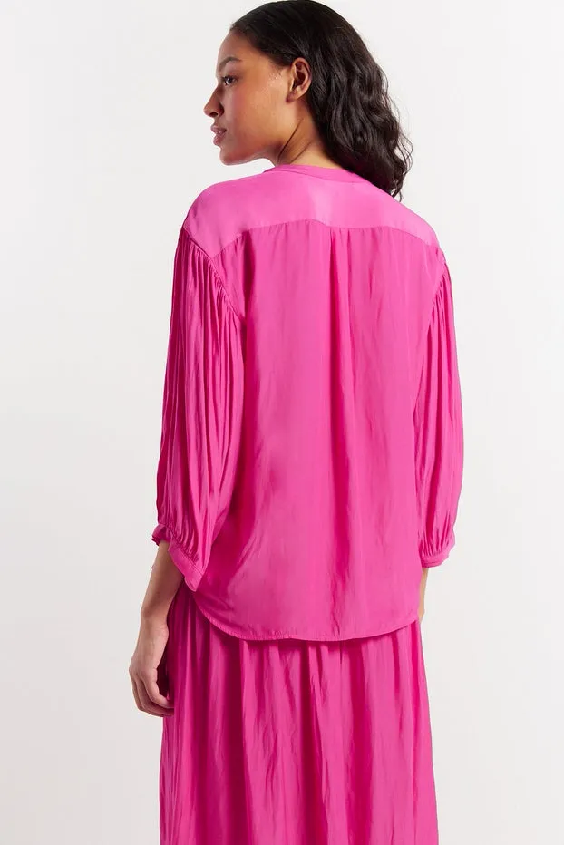 CLOANE SATINY AND FLOWING SHIRT