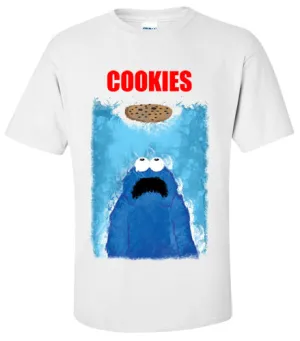 Cookie Monster "Jaws/Cookies" T-Shirt
