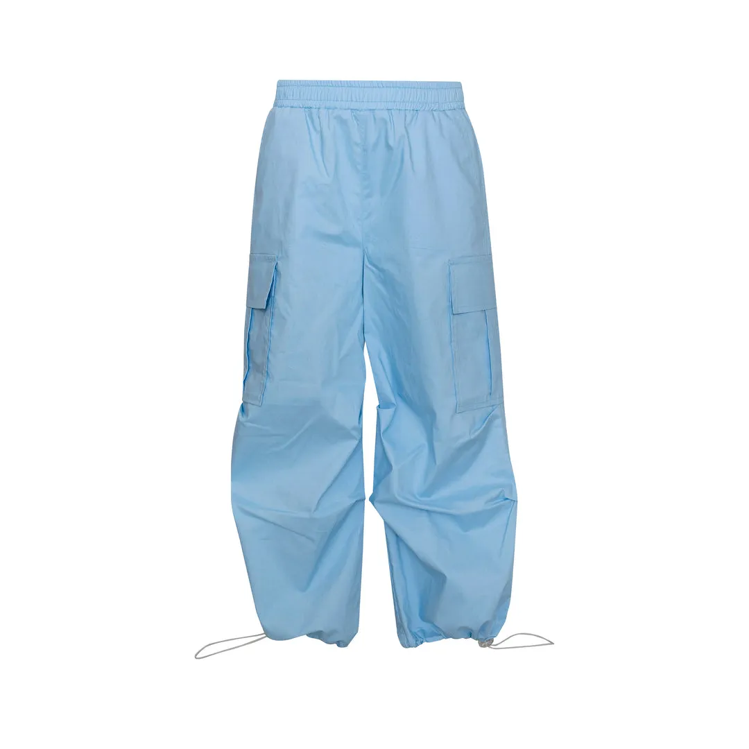Cotton Cargo Pants Oasis, Blue