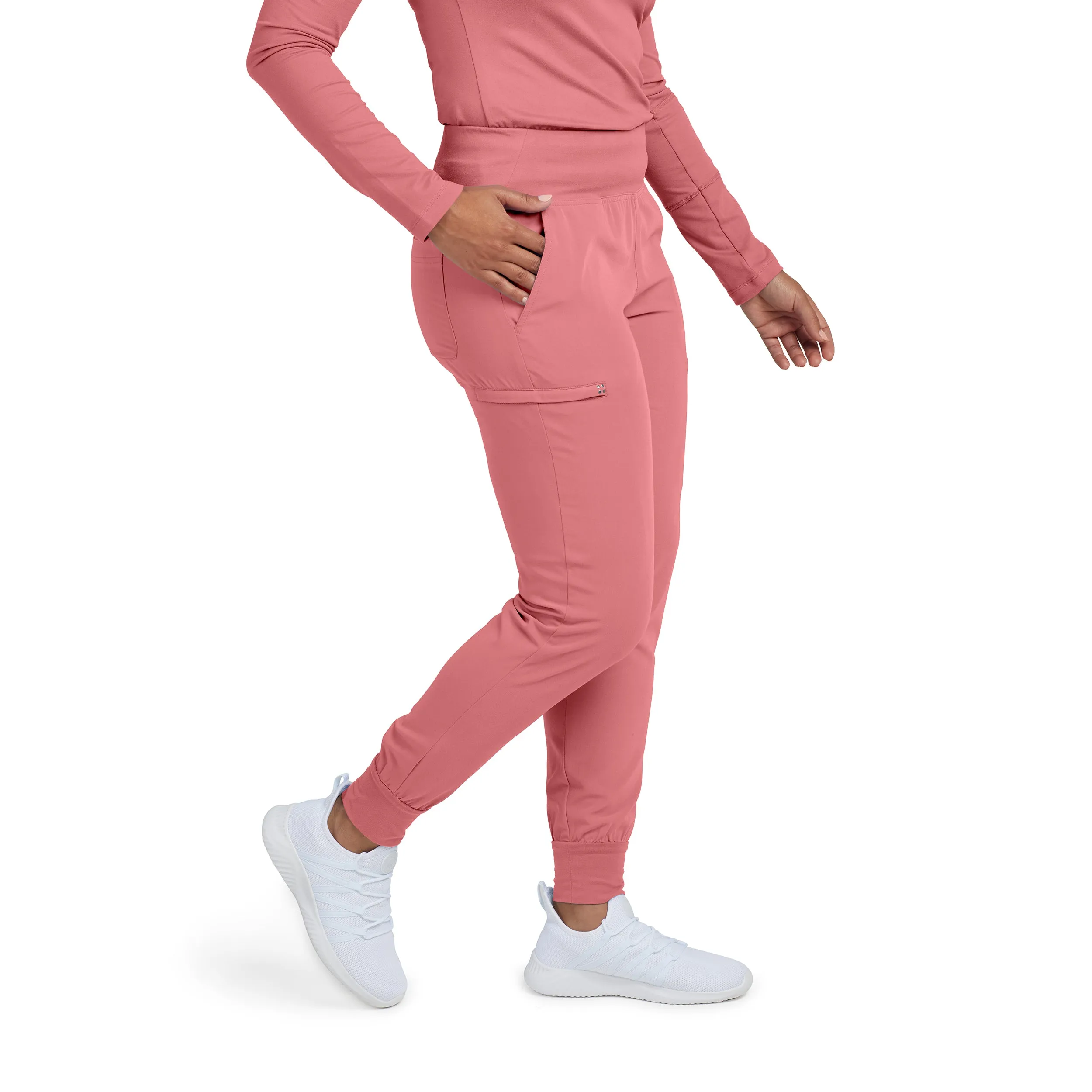 CRFT WB430 Women's Jogger Scrub Pants Peach Blossom