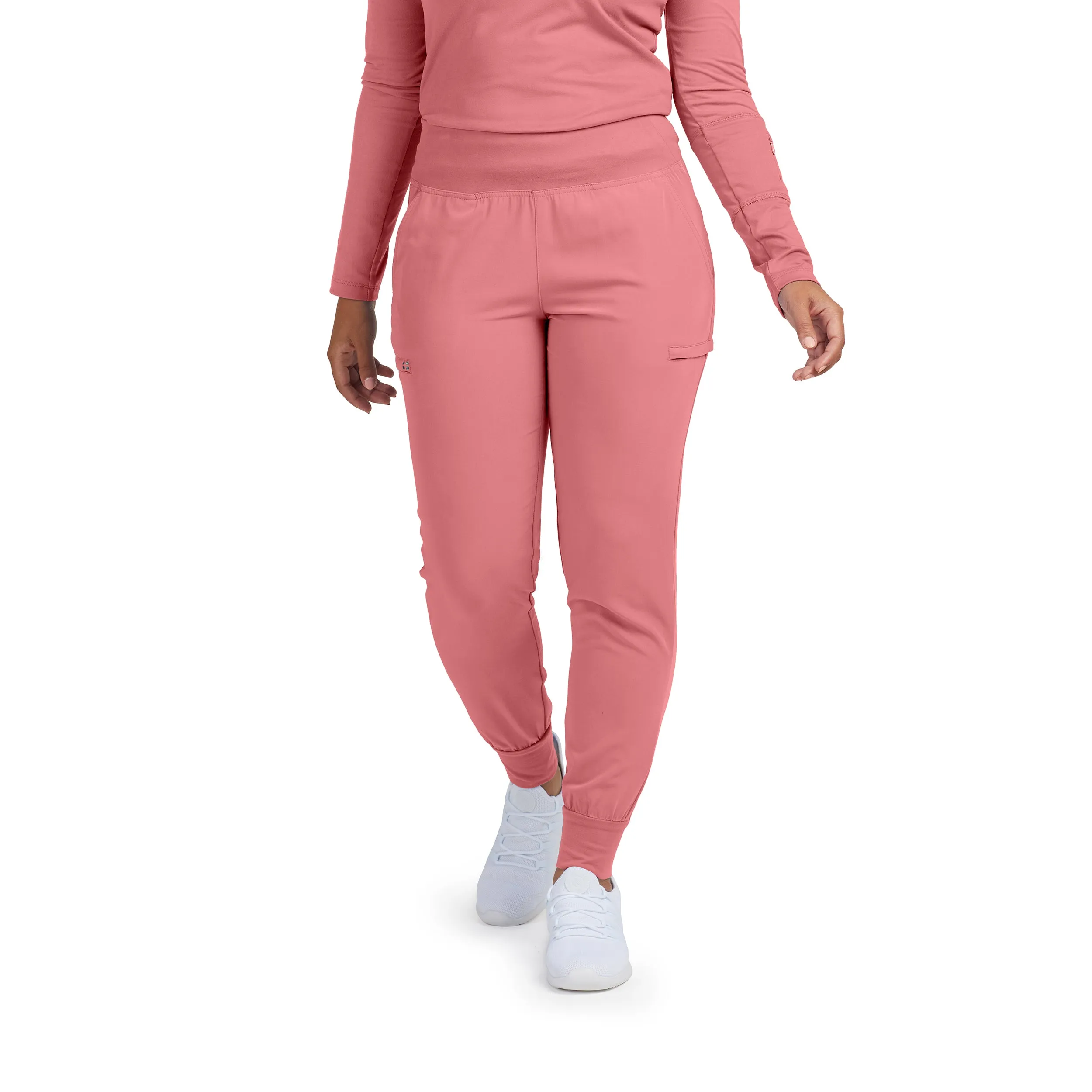 CRFT WB430 Women's Jogger Scrub Pants Peach Blossom