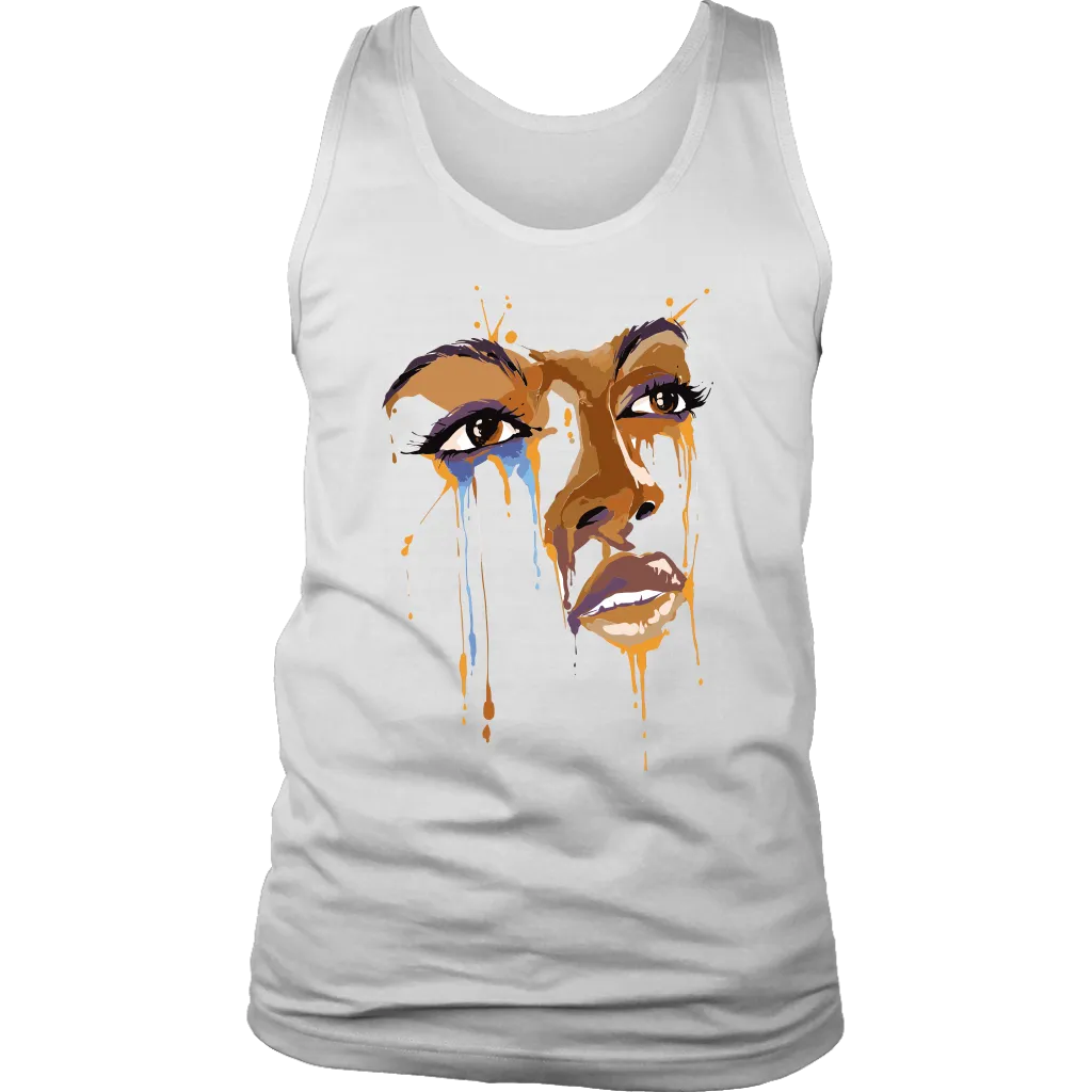 Crying Face T-shirt, Gift of Crying Face, Dripping Face Shirt, Crying Face Shirt