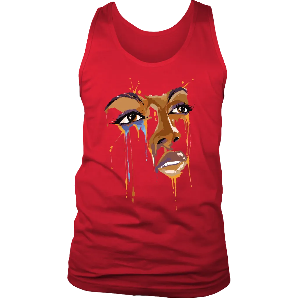 Crying Face T-shirt, Gift of Crying Face, Dripping Face Shirt, Crying Face Shirt